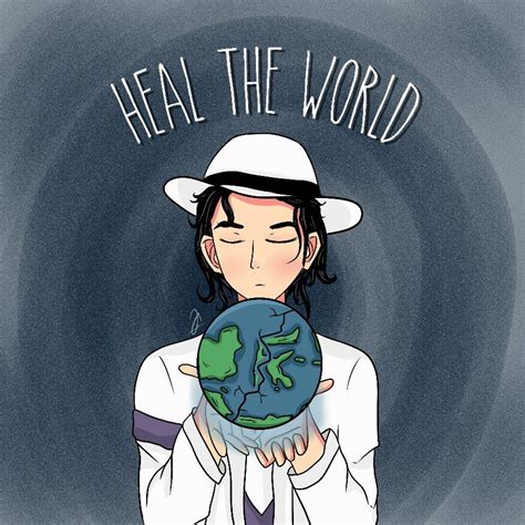 Michael Jackson Fan Art Heal The World By Jihansyah Draw