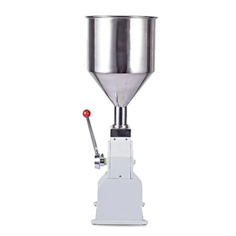 Food Filling Machine Manual Hand Pressure Stainless Paste Dispensing