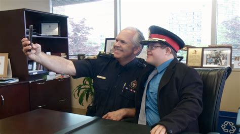 Teen With Down Syndrome Becomes A Police Officer For A Day Ctv News