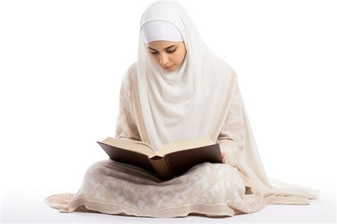 Muslim Woman Reading Quran Images Free Photos Png Stickers