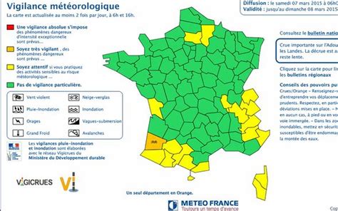 Inondations Les Landes toujours en vigilance orange Le Télégramme