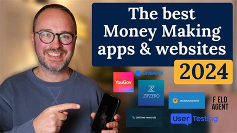 The Best Money Making Apps Websites 2024 UK YouTube