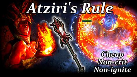 Atziri S Rule Build GOOD But Struggles In Red Tier Maps Path Of