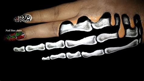 How To Do Skeleton Hand Makeup | Saubhaya Makeup