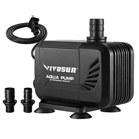 VIVOSUN Pompe submersible 400 GPH 1500 l h 15 W pompe à eau ultra