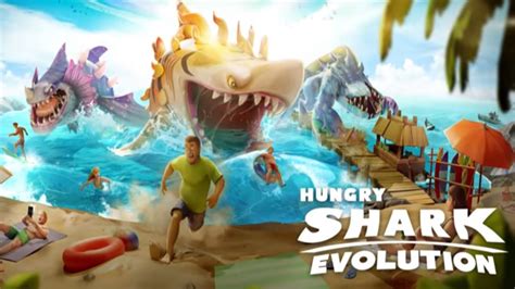 Hungry Shark Evolution Shar Khan Aaron Abyssaurus All Sharks Game