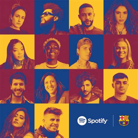 Spotify E Fc Barcelona Anunciam Parceria Ludmilla é A única Brasileira