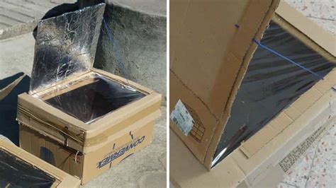 Cómo hacer un horno solar sencillo con cajas de cartón Aggregatte