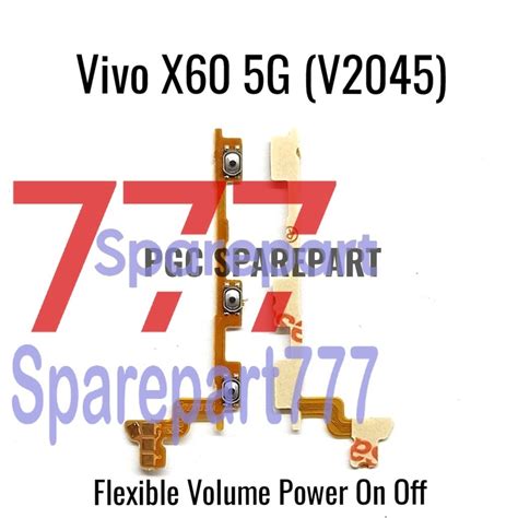 Jual Original Flexible Konektor Volume Power On Off Vivo X60 5G V2045