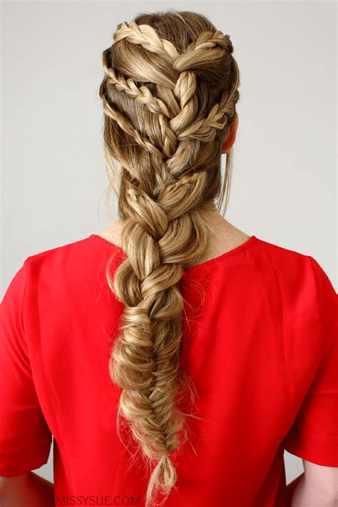 Triple Braided French Braid