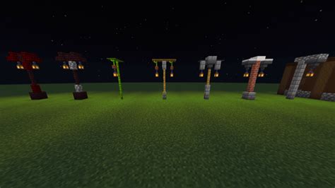 So many new possibilities for street lamps! : r/Minecraft