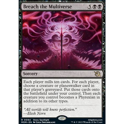 Breach The Multiverse MOM Rare MTG Cards WotC Shopee Philippines