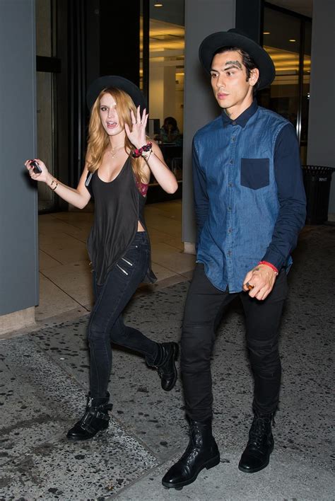 Bella Thorne Showing Big Cleavage In A Black Top And Tight Jeans Out In NYC Porn Pictures XXX