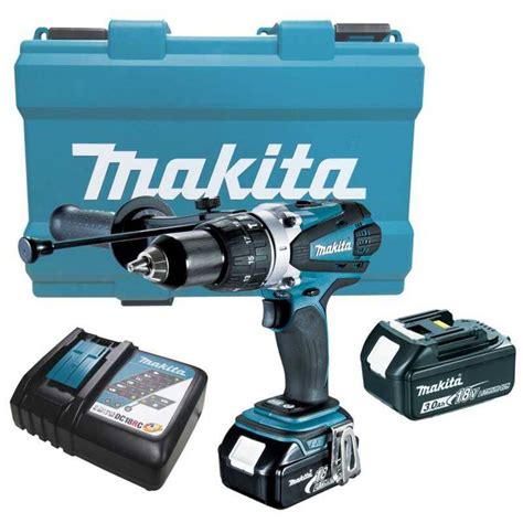 Ripley TALADRO MAKITA PERCUTOR DHP458RFE 1 2 18V LXT 84NM 2 BAT 3 0 AH