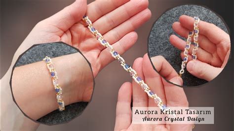 Kristal Labirent Bileklik Yap M Maze Inspired Crystal Bracelet Making