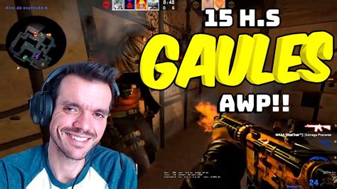 Aula Mestre Gaules Detonando No CS GO YouTube