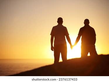 Holding Hands Silhouette Gay Photos And Images Shutterstock