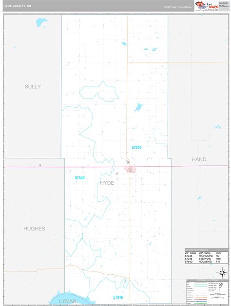 Hyde County Map