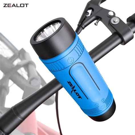 ZEALOT Altavoz Inal Mbrico S1 Para Bicicleta Dispositivo Port Til