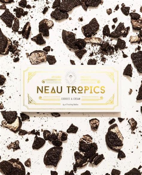 Neau Tropics Mushroom Chocolate Bars Organic Buds