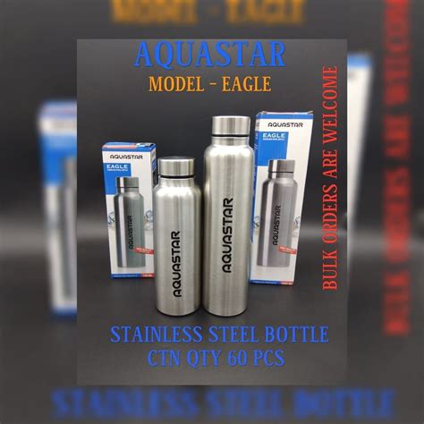 Standard Silver Stainless Steel Bottle L At Rs Piece In Mumbai