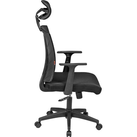 Кресло для руководителя Easy Chair 649 TTW черное (ткань/сетка/пластик ...