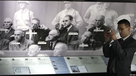 Bbc News In Pictures Nuremberg Trials Exhibition