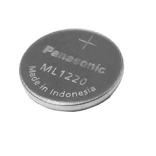 Panasonic ML1220 Rechargeable Lithium Cell Button Battery Shopee