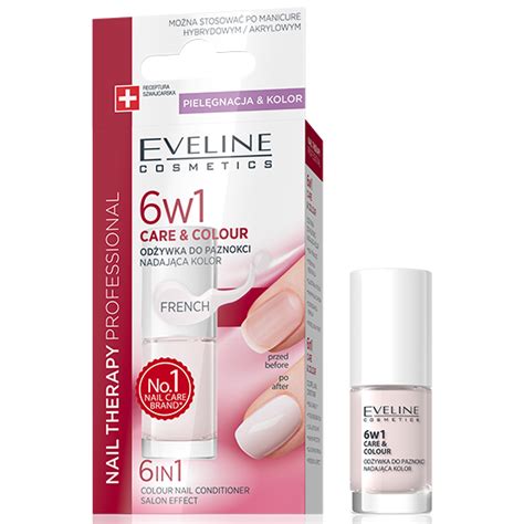 Лак для ногтей Eveline 6 в 1 Care & Color Nail Therapy Professional ...