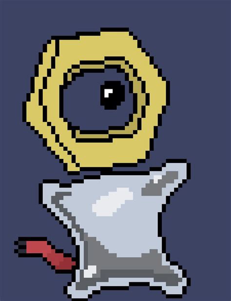 Meltan I made, still new to this any tips? : r/PixelArt