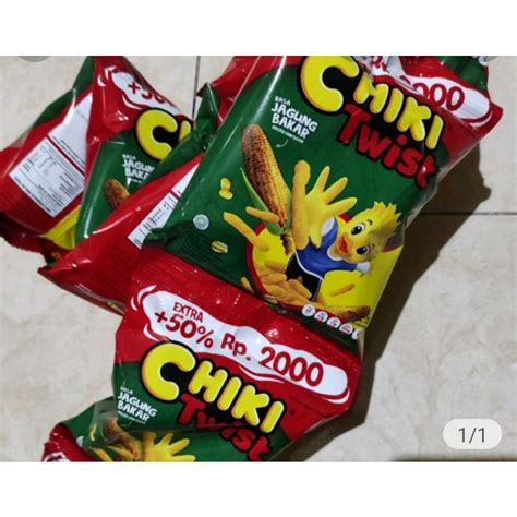 Jual Snack Makanan Ringan Kerupuk Cheetos Chiki Twist Jagung Bakar