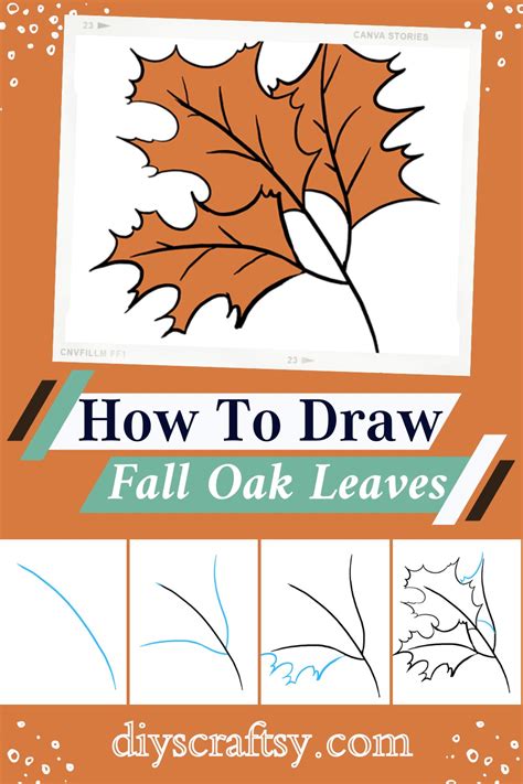 15 Fall Leaves Drawing Ideas How To Draw Fall Leaf Diyscraftsy