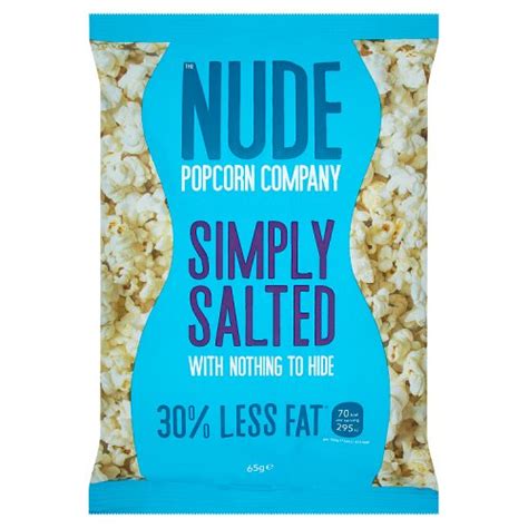 The Nude Popcorn Company Simply Salted 65g Really Good Culture