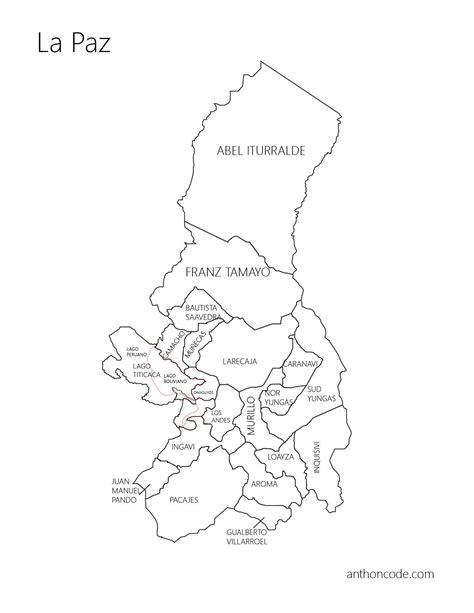 Mapa De Oruro Mapa Para Colorear Mapas Bolivia Images
