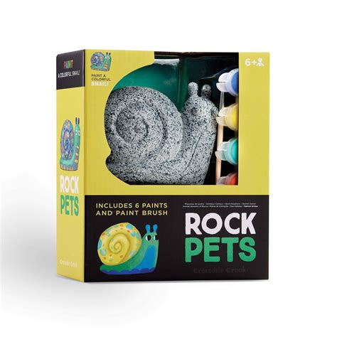 Crocodile Creek Rock Pets Painting Set Hippychick