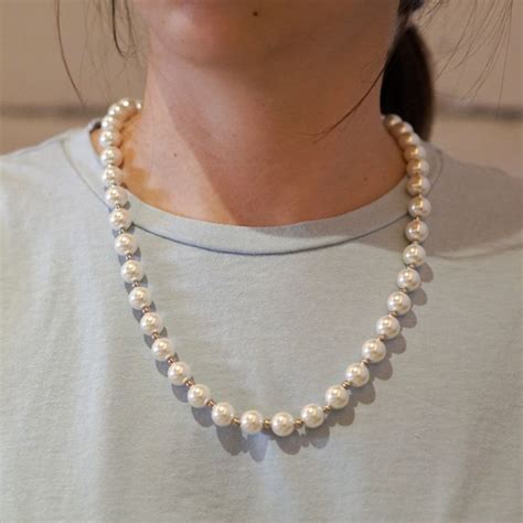 Jual Full Pearl Necklace Kalung Mutiara Full Shopee Indonesia