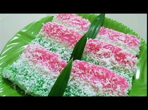 Ongol Ongol Singkong Pelangi Lembut Dan Enak Kue Tradisional Bahan