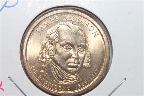 2007-P JAMES MADISON PRESIDENTIAL DOLLAR #8790