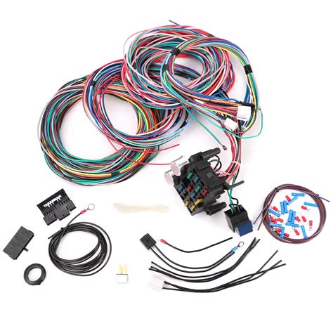 Amazon.com: Parfyter 12 Circuit Wiring Harness kit Universal Street