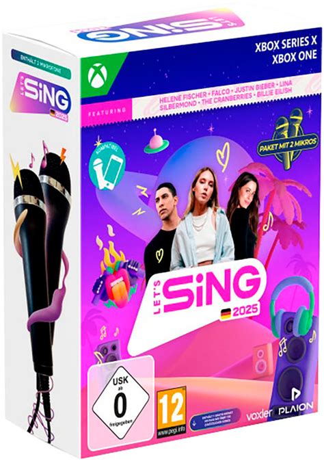 Spielesoftware Let S Sing German Version Mics Xbox Series X