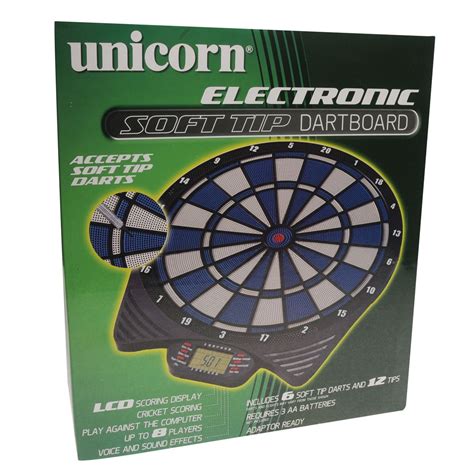 Unicorn | Electronic Soft Tip Dart Board | Dart Boards | SportsDirect.com