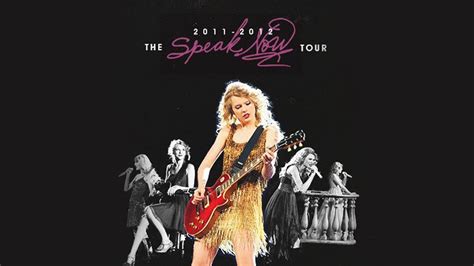 Taylor Swift Speak Now World Tour Album Cover