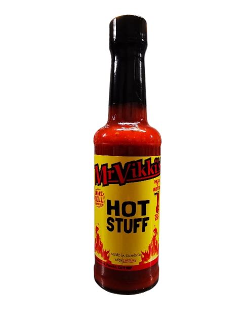 Hot Stuff Chilli Sauce Mr Vikki S