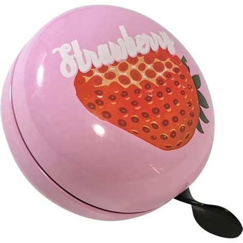 Sonnette De V Lo Xxl Ding Dong Fraise Mm H Cdiscount Sport