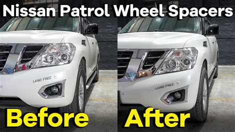 1 Inch Wheel Spacers Before And After Bonoss Nissan Patrol Parts Formerly Bloxsport Youtube