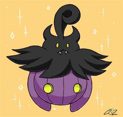 Shiny Pumpkaboo by Andreaigaku on DeviantArt