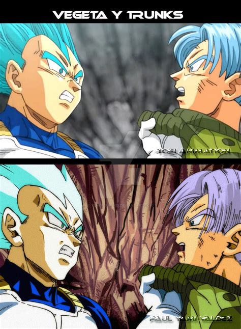 Vegeta Y Trunks Del Futuro By Yamivisualkei On Deviantart