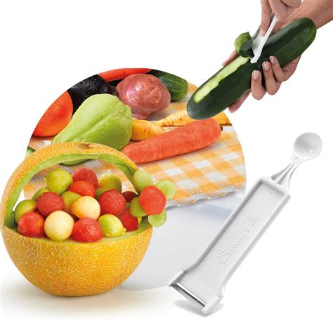 Descascador Cortador De Frutas Verduras Legumes Boleador R