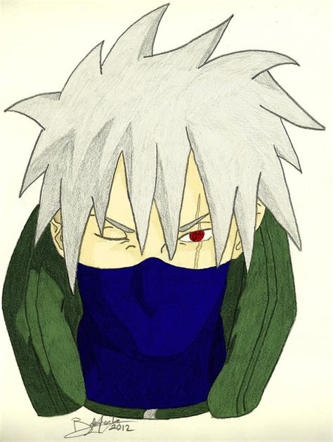 Kakashi In Colors Xd By Alienaxlok On Deviantart