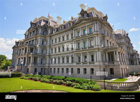 Eisenhower Executive Office Building in Washington, D.C., USA. The ...